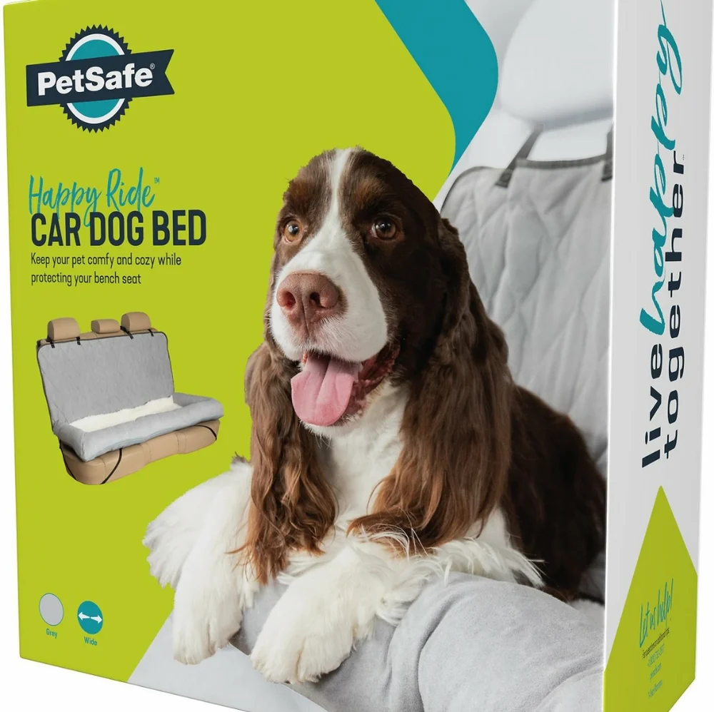 PetSafe Happy Ride Car Seat Dog Bed Bucket~ GREY- Large$84.99